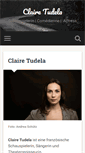 Mobile Screenshot of clairetudela.com